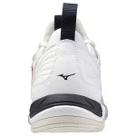 Mizuno Wave Luminous White / Salute / Ignition Red