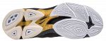 Mizuno Wave Lightning Z7 Mid Black Oyster / MP Gold / Iron Gate