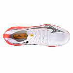 Mizuno Wave Lightning Neo 3 White / Fiery Coral / Citrus