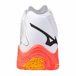 Mizuno Wave Lightning Z8 Mid White / Fiery Coral / Citrus