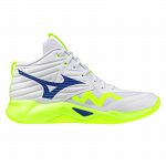 Mizuno Wave Momentum Pro Mid White / Lightning Yellow / Dazzlin