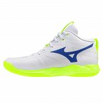Mizuno Wave Momentum Pro Mid White / Lightning Yellow / Dazzlin