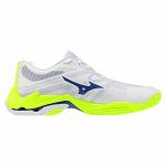 Mizuno Wave Lightning Elite White / Lightning Yellow / Dazzling Blue