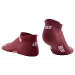 CEP No Show Socks 4.0 Dark Red