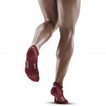 CEP No Show Socks 4.0 Dark Red