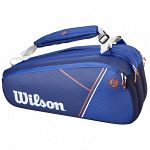 Wilson Roland Garros Super Tour Thermobag 9R Blue / White / Clay