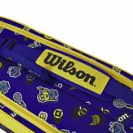 Wilson Minions 3.0 Team Racketbag 6R Blue / Yellow