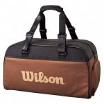 Wilson Pro Staff v14.0 Super Tour Duffel Bag Bronze / Black