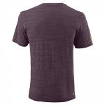 Wilson Kaos Rapide Crew Men's T-Shirt Brown