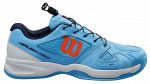 Wilson Rush Pro Junior QL Carpet Bonnie Blue / White / Tangerine