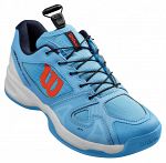 Wilson Rush Pro Junior QL Carpet Bonnie Blue / White / Tangerine
