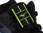 Mizuno Wave Hurricane 3 Mid Blue Yellow