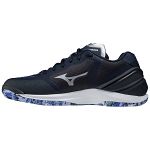 Mizuno Wave Stealth NEO Sky Captain / Galaxy Silver / Violet Blue
