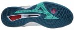 Mizuno Wave Stealth NEO White / High Visibility / Maroccan Blue