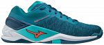 Mizuno Wave Stealth NEO Harbor Blue / Firecracker / Ceramic