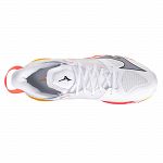 Mizuno Wave Mirage 5 White / Fiery Coral / Citrus