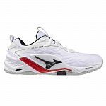 Mizuno Wave Stealth Neo 2 White / Black / Fiery Red