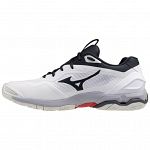 Mizuno Wave Stealth 6 White / Salsa / Vulcan
