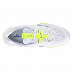 Mizuno Wave Stealth 6 White / Lightning Yellow / Dazzlin