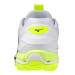 Mizuno Wave Stealth 6 White / Lightning Yellow / Dazzlin