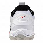 Mizuno Wave Stealth 6 White / Black / Fiery Red