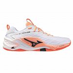Mizuno Wave Stealth Neo 2.1 White / Black / Flamingo Coral