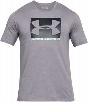 Under Armour UA Boxed Sportstle Short Sleeeve Grey