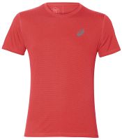Asics Silver Short Sleeve Top Classic Red