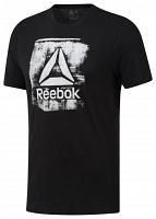 Reebok GS Stamped Logo Crew Black