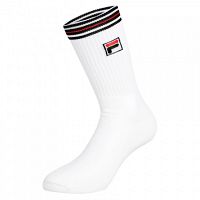 FILA Heritage Sport Socks 1P White