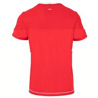 FILA T-Shirt Elias Red / White