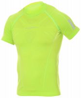 Brubeck Athletic Shirt Neon Green