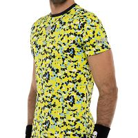 Hydrogen Camo Pixel Tech T-Shirt Yellow