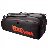 Wilson Tour 6 Pack Red / Black