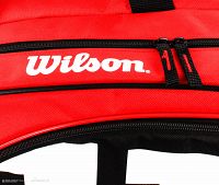 Wilson Match II 12PK Bag Red