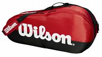 Wilson Team 1 Compartment Small 3R Bag Black / Red