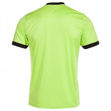 Joma Court SS Tee Lime / Black / White