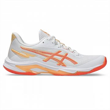ASICS Netburner Ballistic FF 4 White / Vivid Coral