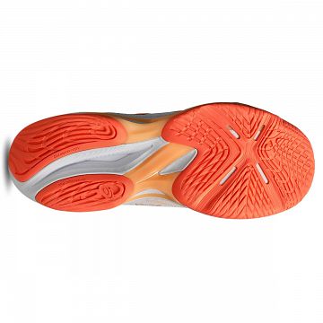 ASICS Netburner Ballistic FF 4 White / Vivid Coral