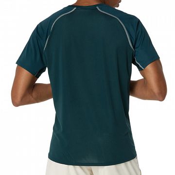 ASICS Match Actibreeze SS Top Saxon Green