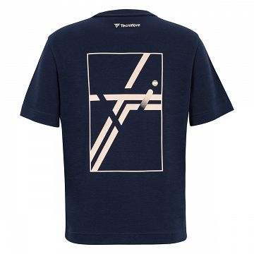 Tecnifibre Graphic Lady Tee Marine