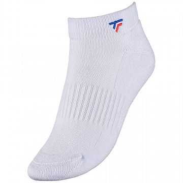 Tecnifibre Low Cut Socks 3P White