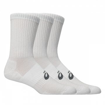 ASICS AEG Crew Socks 3-Pack Brilliant White