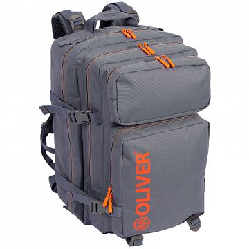 Oliver Backpack Gray / Orange