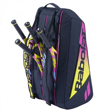 Babolat Thermobag Pure Aero 12R Rafa 2nd Gen Blue / Yellow / Pink