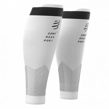 Compressport R2V2 Calf Sleeves White