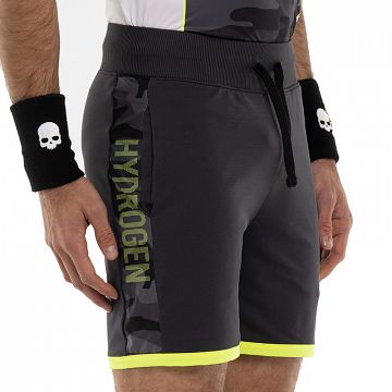 Hydrogen Camo Tech Shorts Grey / Camouflage