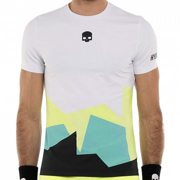 Hydrogen Mountains Tech T-Shirt White / Green