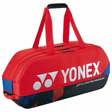 Yonex 92431W Pro Tournament Bag 6R Scarlet