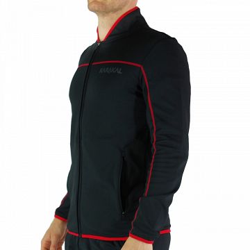 Karakal Pro Tour Jacket Black / Graphite / Red